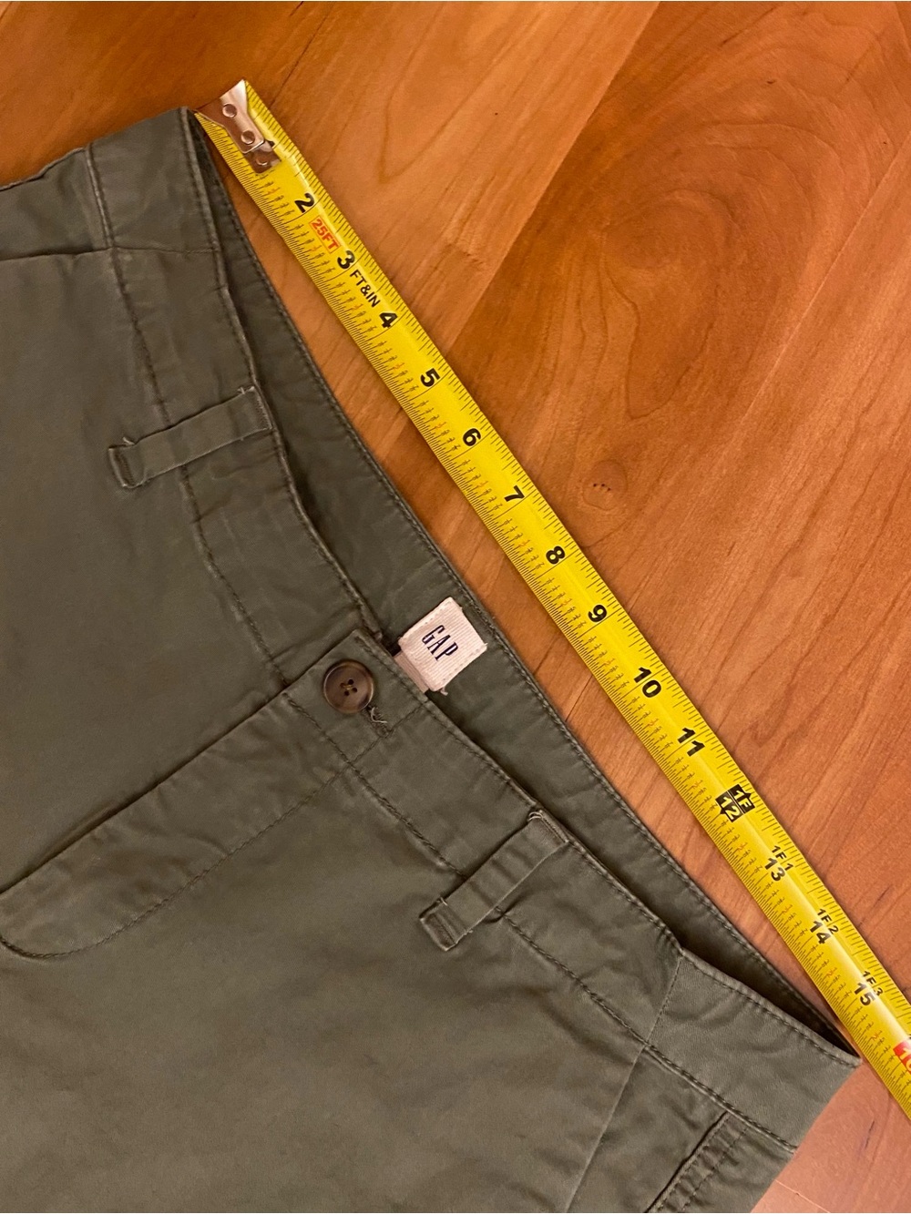 Vintage GAP Olive Green Shorts - Picture 3 of 6
